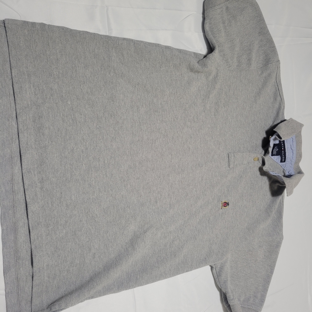 Tommy Hilfiger Light Gray Polo Shirt